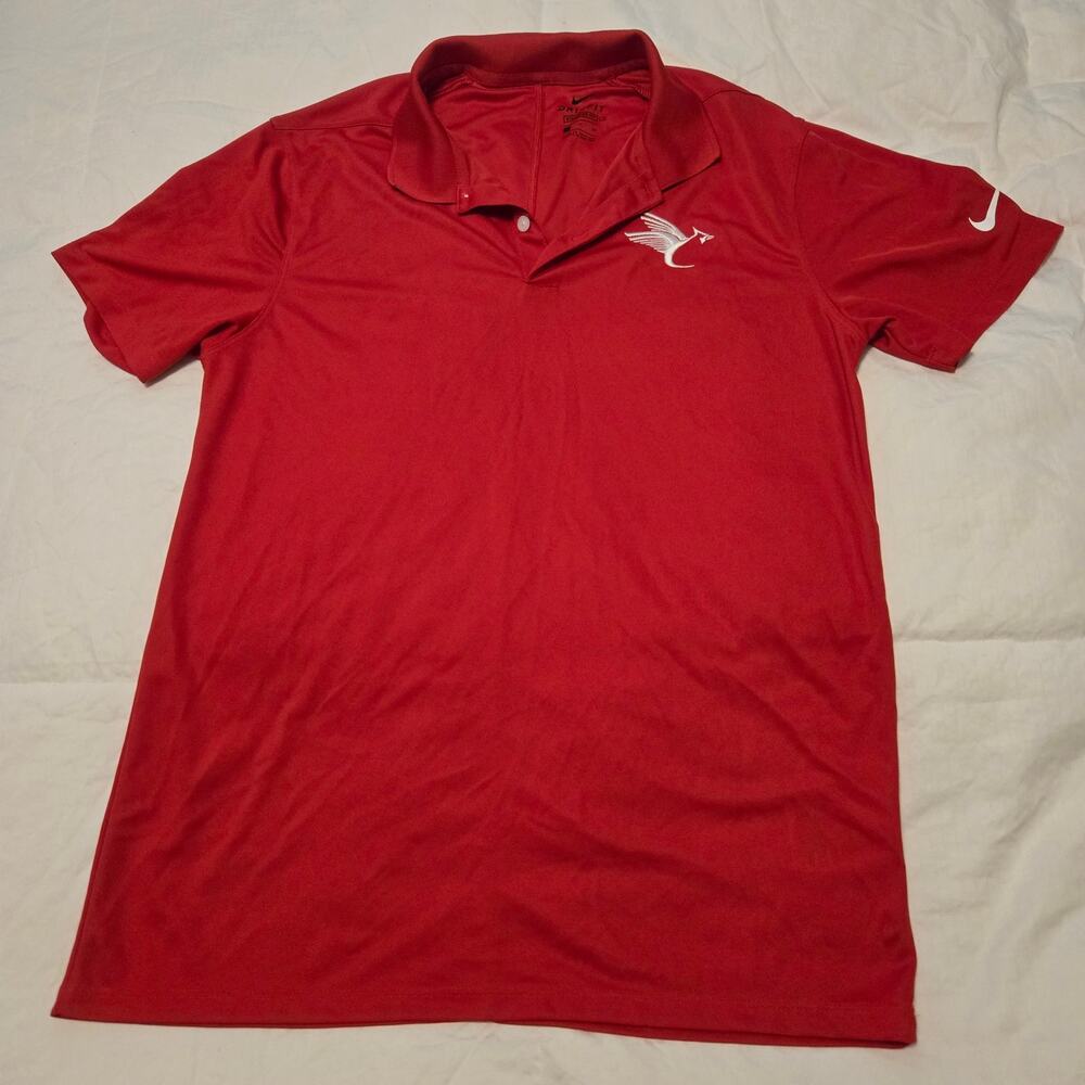 St. Michael Catholic High School Cardinals Nike Red Polo